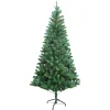 ALBERO DI NATALE 210 CM BASE A CROCE FOLTO ECOLOGICO RAMI ARTIFICIALE 758 RAMI