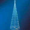 ALBERO DI NATALE LUMINOSO BIANCO FREDDO 394 LED 300CM DECORAZIONE PER ESTERNO
