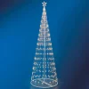 ALBERO DI NATALE LUMINOSO BIANCO CALDO 394 LED 300CM DECORAZIONE PER ESTERNO