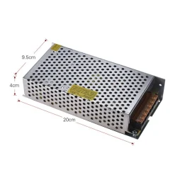 ALIMENTATORE 15A 12V STRISCIA LED TRASFORMATORE 15 AMPERE STABILIZZATO 220V 180W