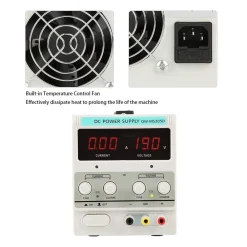 ALIMENTATORE DA LABORATORIO BANCO REGOLABILE STABILIZZATO TRASFORAMTORE 30V 5A