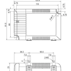 ALIMENTATORE MAX 42W MULTICORRENTE LED DRIVER DIMMERABILE LAMPADE PUSH DIMMER 230V