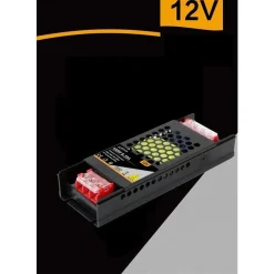 ALIMENTATORE SLIM STABILIZZATO 12V 100W SWITCH TRASFORMATORE 8.33MHA FHYLA100W12V