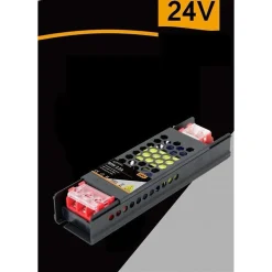 ALIMENTATORE SLIM STABILIZZATO 24V 60 W SWITCH TRASFORMATORE 2.5 MHA FHYLA60W24V