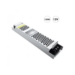 ALIMENTATORE STABILIZZATO TRASFORMATORE SLIM 12.5A 12V 150 WATT IP22 S-12V-150W
