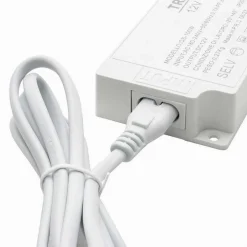 ALIMENTATORE TRASFORMATORE SLIM DA 230V A 12V 36 W STRIP LED SENSORI LUCI QS-36W