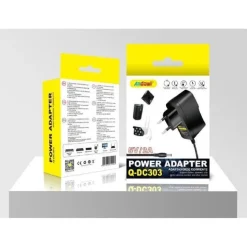 ALIMENTATORE UNIVERSALE 220 V CA A 5V CC ADATTATORE DI ALIMENTAZIONE 2A Q-DC303