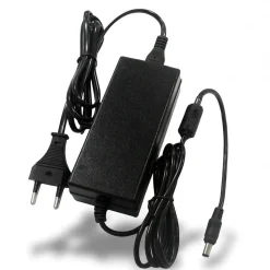ALIMENTATORE 12V 78W 6,5A CON JACK 2.1 IP44 PLUG&PLAY SPINA A 2 POLI INPUT 220V