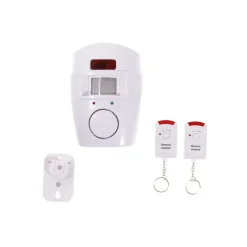 ALLARME ANTIFURTO CON SENSORE SIRENA 105 DB 2 TELECOMANDI CASA UFFICIO NEGOZIO