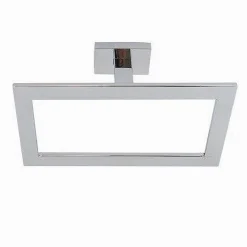 ANELLO PORTA ASCIUGAMANO MODERNO FISSAGGIO A PARETE ACCESSORIO BAGNO CUBO 87216
