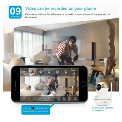 ANTIFURTO ALLARME WIRELESS CONTROLLO REMOTO TELECAMERA IP SENSORE PORTE FINESTRE