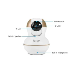 ANTIFURTO ALLARME WIRELESS CONTROLLO REMOTO TELECAMERA IP SENSORE PORTE FINESTRE