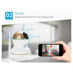 ANTIFURTO ALLARME WIRELESS CONTROLLO REMOTO TELECAMERA IP SENSORE PORTE FINESTRE