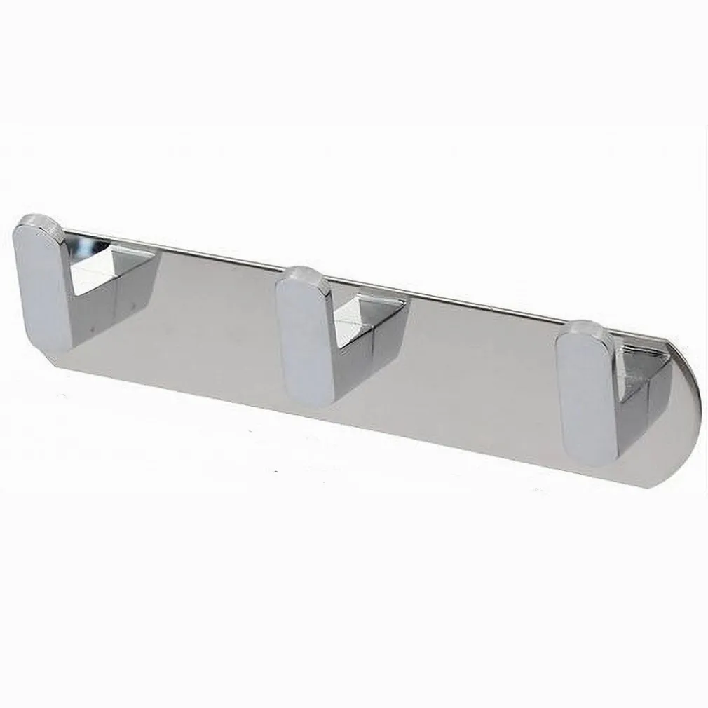 APPENDIABITI CON 3 GANCI APPENDINO ASCIUGAMANO BAGNO CASA CUCINA CROMATO 59732