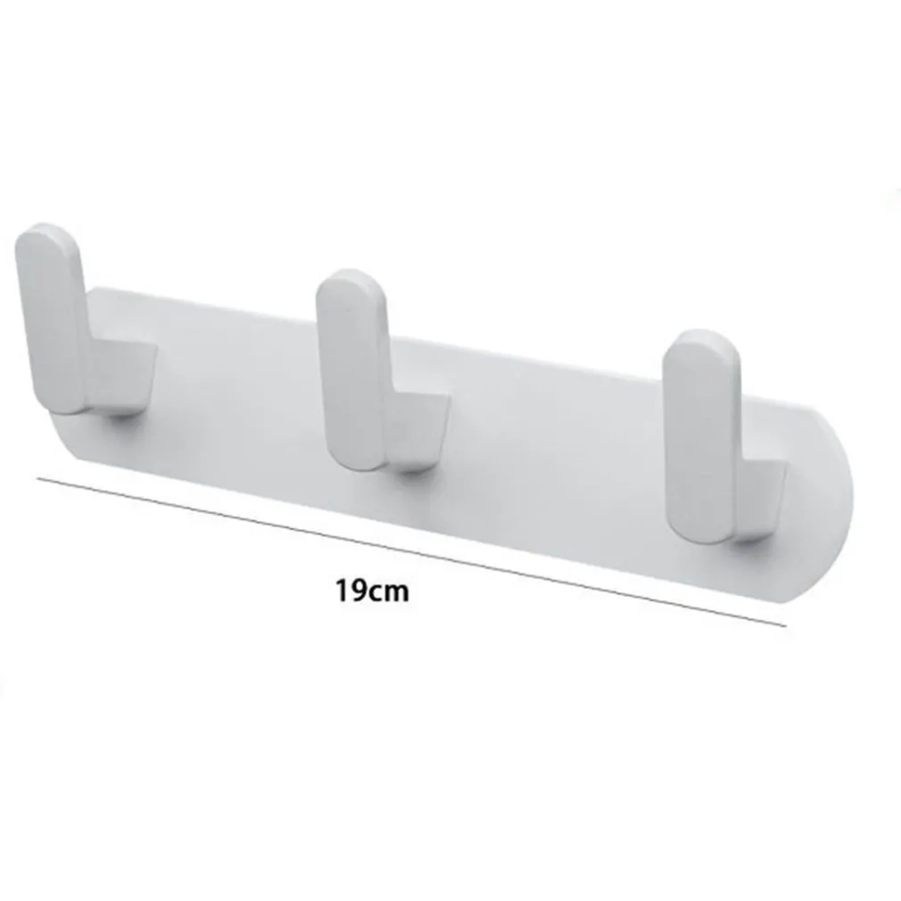 APPENDIABITI CON 3 GANCI APPENDINO PORTASCIUGAMANO DA BAGNO CASA CUCINA BIANCO 59742