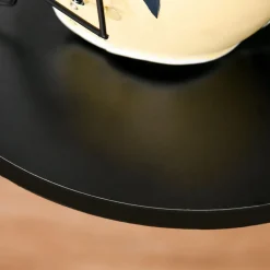 APPENDIABITI DA TERRA ATTACCAPANNI IN METALLO E LEGNO NERO 45 X 45 X 180 CM