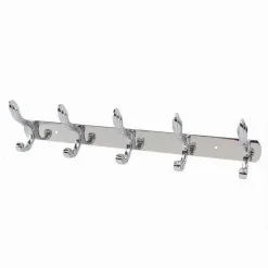 APPENDINO APPENDI ABITI MULTIUSO A 5 GANCI ALI FINITURA CROMO LUCIDO 52182