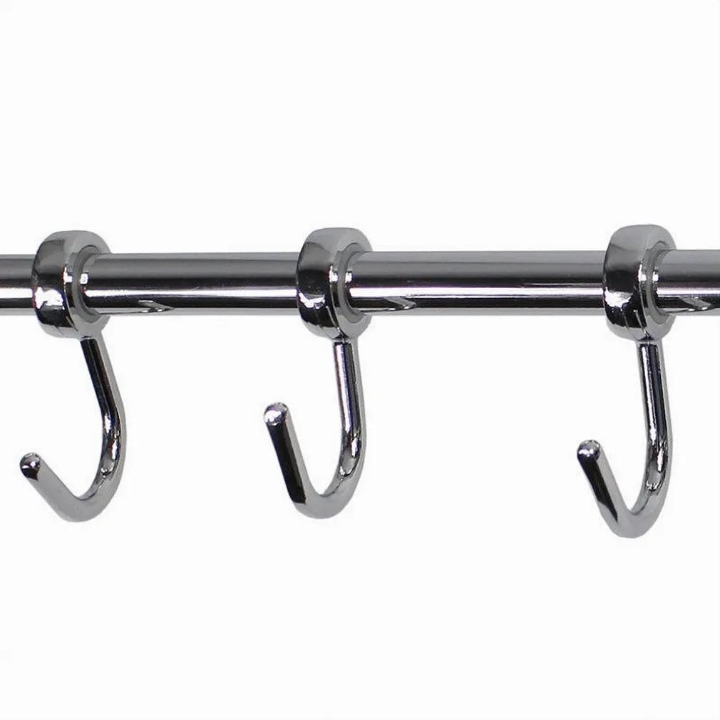 APPENDINO CON 5 GANCI ACCAPPATOIO ASCIUGAMANI DA MURO ACCIAIO ARREDO BAGNO 52195