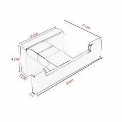 APPENDINO GANCIO DOPPIO DA MURO PORTA ASCIUGAMANI ACCAPPATOI CROMATO BAGNO 87211