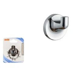 APPENDINO GANCIO PORTA ASCIUGAMANI APPENDI ACCAPPATOIO CROMATO BAGNO 1 POSTO 79801