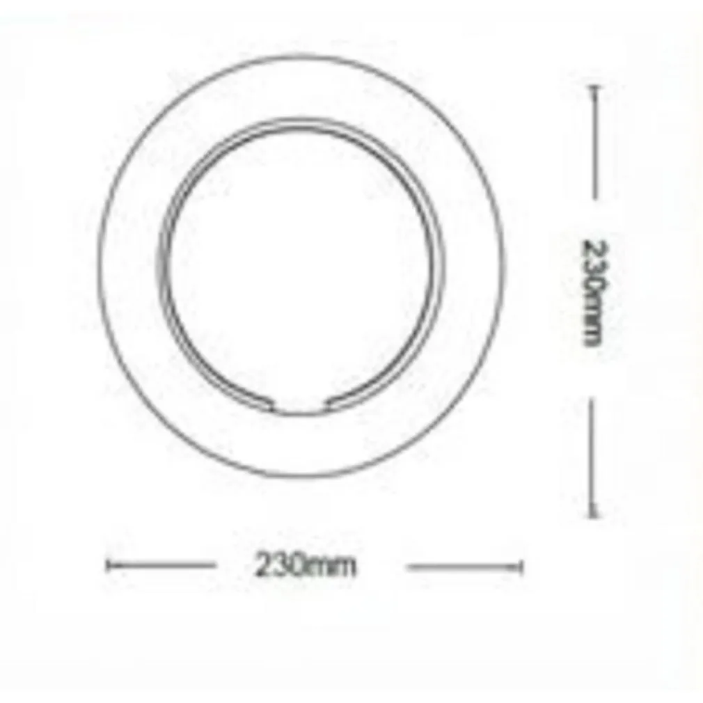 APPLIQUE A LED 15 WATT DA MURO DESIGN BIANCO A TRE TONALITA' DI LUCE AQ17-3C