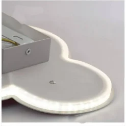 APPLIQUE A LED FORMA NUVOLA LAMPADA DA PARETE 9 W 3 COLORAZIONE DI LUCE AQ28-B3C