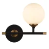 APPLIQUE A PARETE 1 SFERA ILLUMINAZIONE DECORATIVA CONTEMPORANEO CON ATTACCO G9 I20 AQ60
