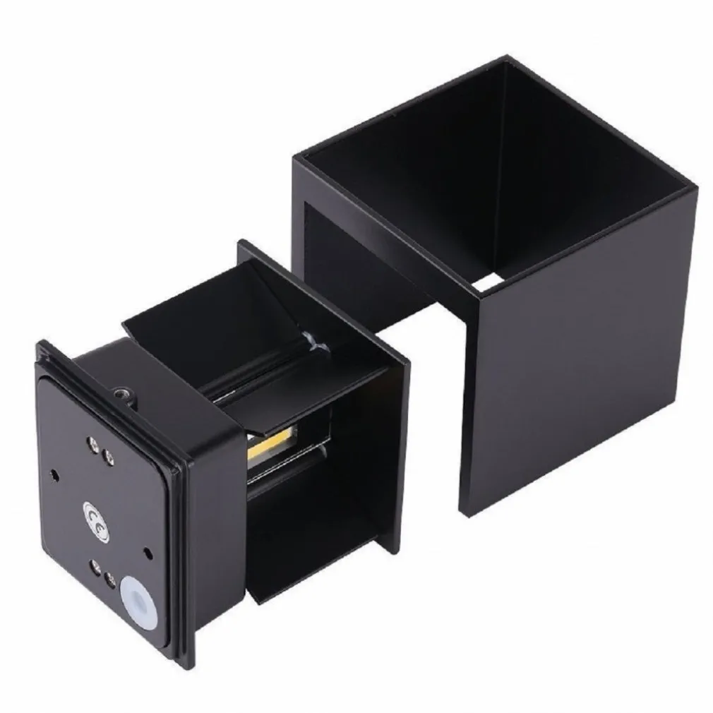 APPLIQUE CUBO LED 40W PER USO ESTERNO IP65 DOPPIA LUCE REGOLABILE 3600 LUMEN