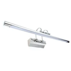 APPLIQUE DA BAGNO LED IN ALLUMINIO OPACO DA 9W LUCE FREDDO O CALDO