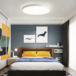 APPLIQUE DA MURO PARETE LED ROTONDO 42WATT IP44 TRE TEMPERATURE LUCE ES-PN480-3C