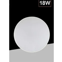 APPLIQUE DA MURO PARETE LED ROTONDO 18W IP44 TRE TEMPERATURE DI LUCE ES-PN300-3C