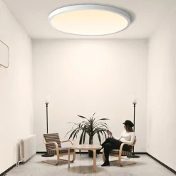 APPLIQUE DA MURO PARETE LED ROTONDO 32 W IP44 3 TEMPERATURE DI LUCE ES-PN380-3C