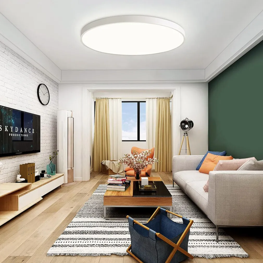 APPLIQUE DA MURO PARETE LED ROTONDO 32 W IP44 3 TEMPERATURE DI LUCE ES-PN380-3C