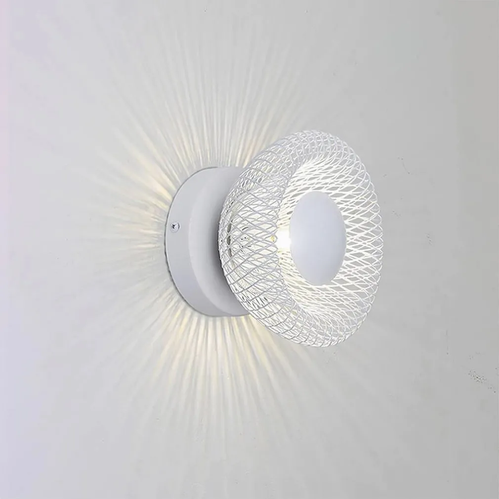 APPLIQUE DA MURO STILE INDUSTRIALE LAMPADA DECORATIVA IN METALLO ATTACCO G9 AQ48