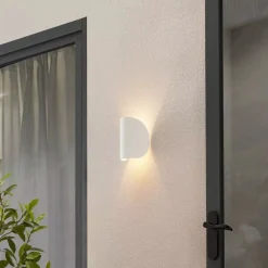 APPLIQUE DA PARETE BIANCO IN METALLO LAMPADA ATTACCO G9 DESIGN MODERNO IP20 32750