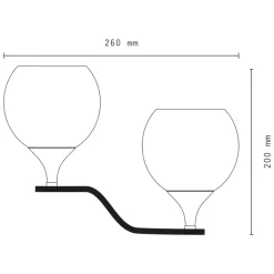 APPLIQUE DA PARETE DOPPIA LAMPADA TONDO CRISTALLI LUCE LED CALDO 3000 LAMPADARIO