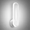 APPLIQUE DA PARETE LED 13 W OVALE VERTICALE ORIENTABILE BIANCO LUCE FREDDA 50339