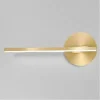 APPLIQUE DA PARETE LED 13 WATT LINEARE ORIENTABILE ORO LAMPADA LUCE FREDDA 50391