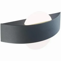 APPLIQUE DA PARETE LED 8 W DOPPIA EMISSIONE LUCE TRE COLORAZIONI DI LUCE E17-N3C