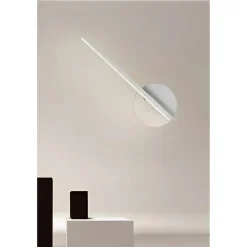 APPLIQUE DA PARETE LED 13W LINEARE ORIENTABILE BIANCO LAMPADA LUCE NATURALE 50360