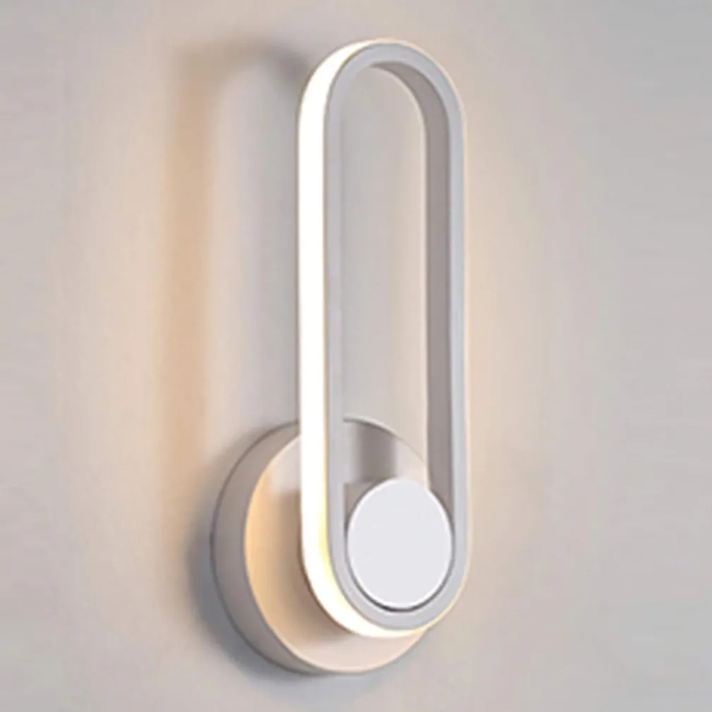 APPLIQUE DA PARETE LED 13W OVALE VERTICALE ORIENTABILE BIANCO LUCE NATURALE 50322