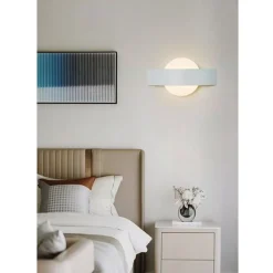 APPLIQUE DA PARETE LED 8WATT DOPPIA EMISSIONE LUCE 3 COLORAZIONI DI LUCE E17-B3C