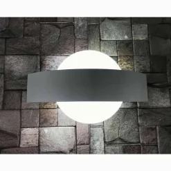 APPLIQUE DA PARETE LED 8WATT DOPPIA EMISSIONE LUCE 3 COLORAZIONI DI LUCE E17-B3C