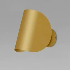 APPLIQUE DA PARETE ORO IN METALLO LAMPADA ATTACCO G9 DESIGN MODERNO IP20 32743