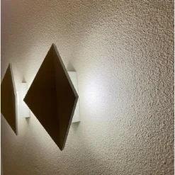 APPLIQUE DA PARETE PER INTERNI CON LED A LUCE BIANCA NATURALE 4000K IN ALLUMINIO