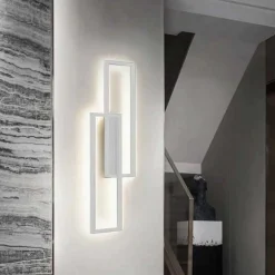 APPLIQUE DOPPIO RETTANGOLO 32 W DA PARETE ABAT JOUR 3 TEMPERATURE LUCE AQ25-B3C