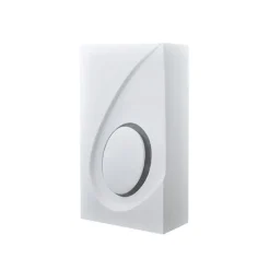 APPLIQUE IN GESSO RETTANGOLARE UP & DOWN LAMPADA CONTEMPORANEA ATTACCO G9 GS-E40