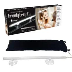 APPLIQUE LAMPADA DA PARETE SPECCHIO A LED CON VENTOSE PER MAKE UP USB 6500K