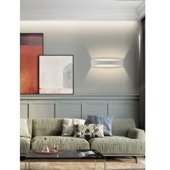 APPLIQUE LAMPADA DA PARETE LUCE LED MODERNA 12 WATT LUCE 4000K 6500K 3000K E59-B