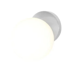 APPLIQUE LAMPADA DA PARETE CON SFERA ATTACCO E27 15CM DESIGN MODERNO SEMPLICE 10557